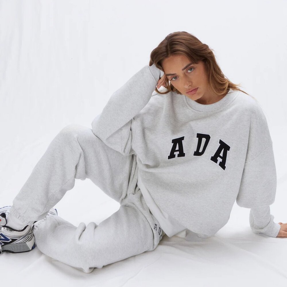 Adanola - ADA Oversized Sweatshirt - Light Grey Melange